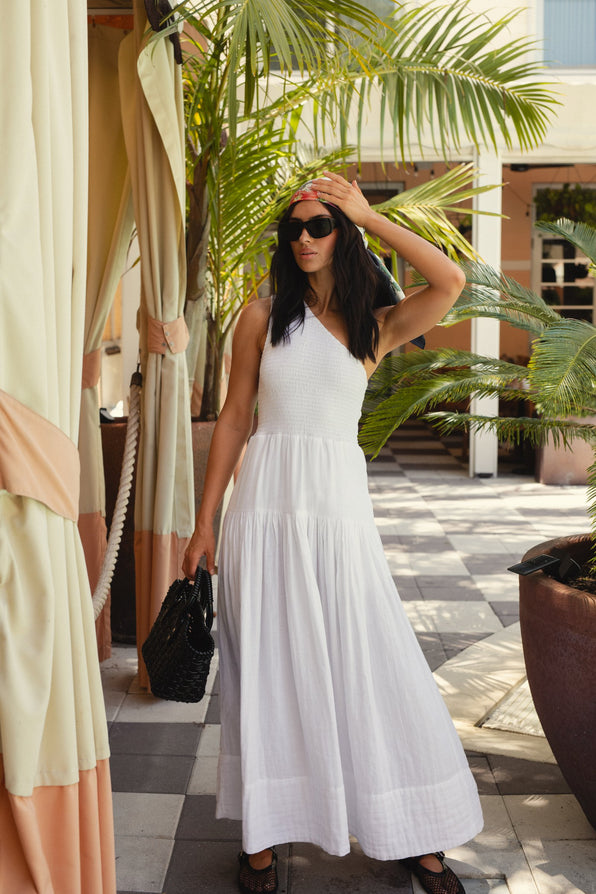 Gracie Maxi White - Shop Elan