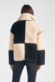 Storm Color Block Coat - Shop Elan
