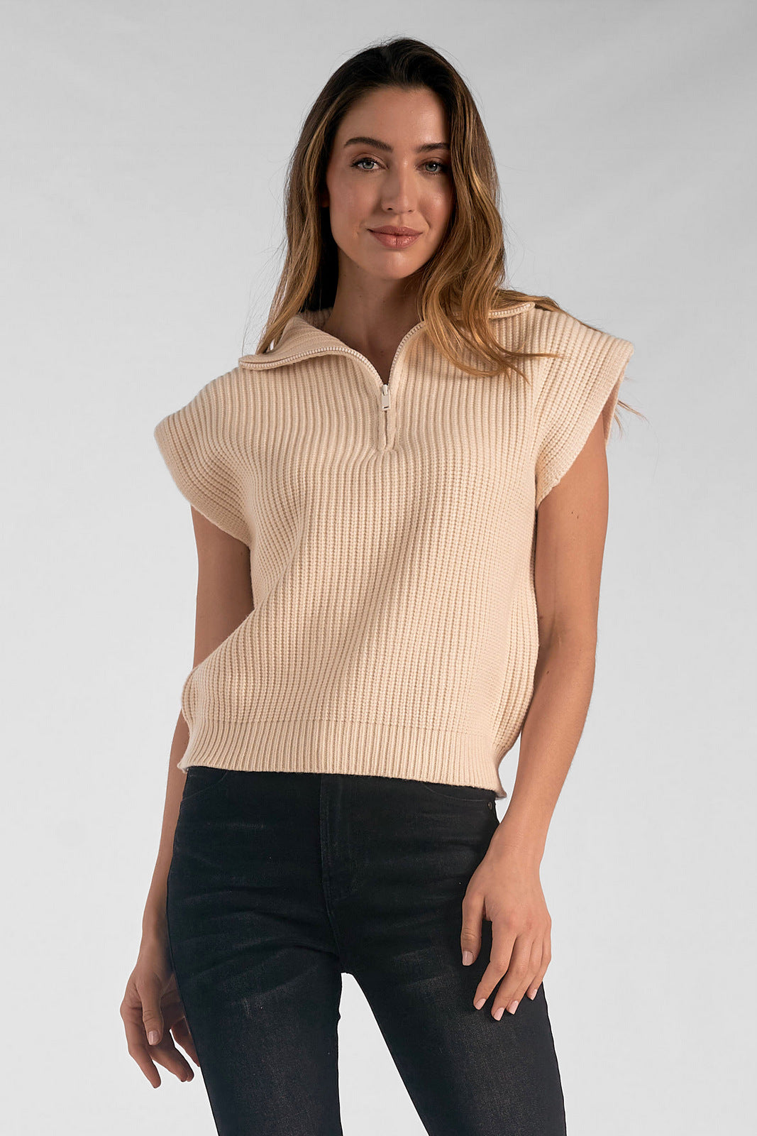 売れ筋商品|||タハリエーエスエル  ニット&セーター アウター レディース Plus Size Short-Sleeve Crewneck Sweater Hunter Women's Plus-Size Short Sleeve Sweaters, Shrugs & Cardigans