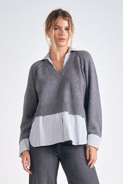 Soraya Sweater Top - Shop Elan