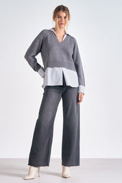 Soraya Sweater Top - Shop Elan