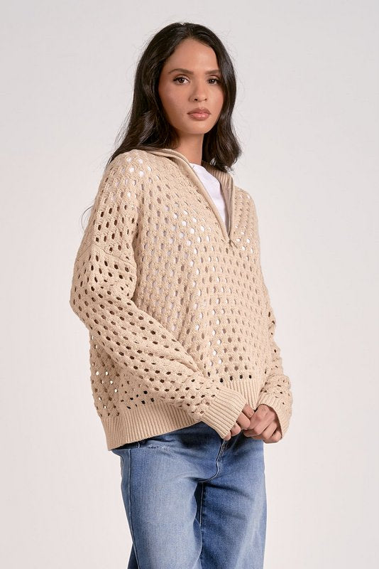 Arabella Half Zip - Shop Elan
