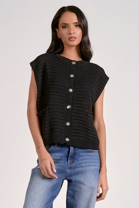 Ayla Sweater Vest - Shop Elan