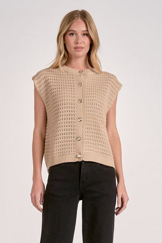 Ayla Sweater Vest - Shop Elan