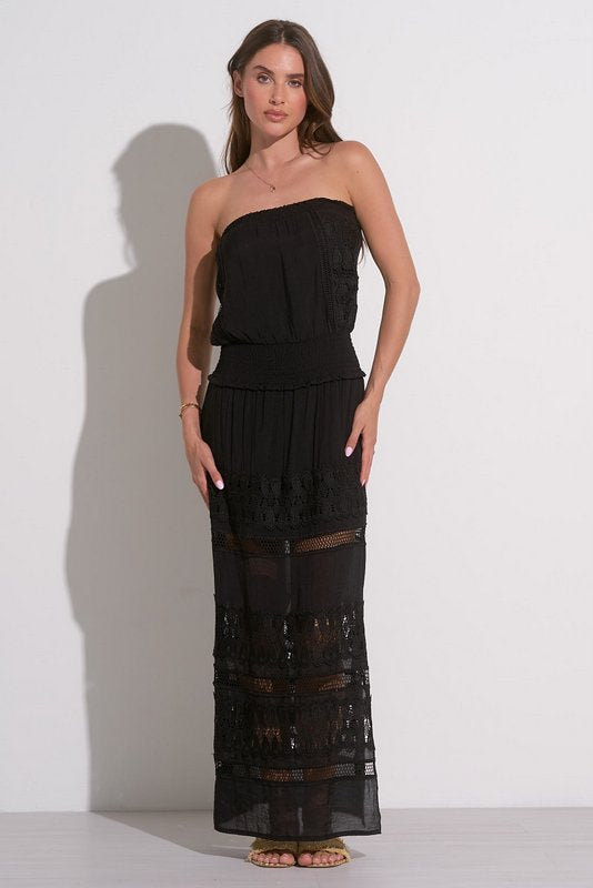 Athena Strapless Maxi - Shop Elan