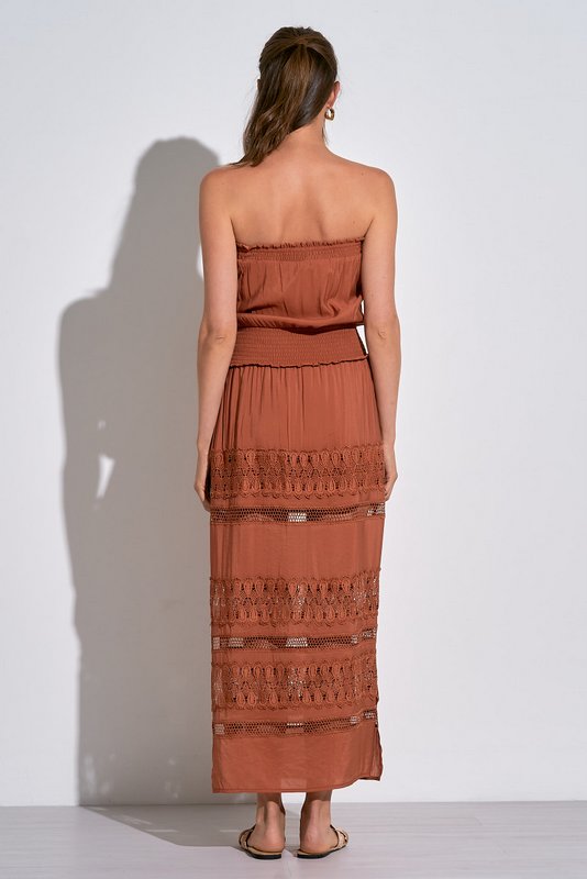 Athena Strapless Maxi - Shop Elan