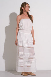 Athena Strapless Maxi - Shop Elan