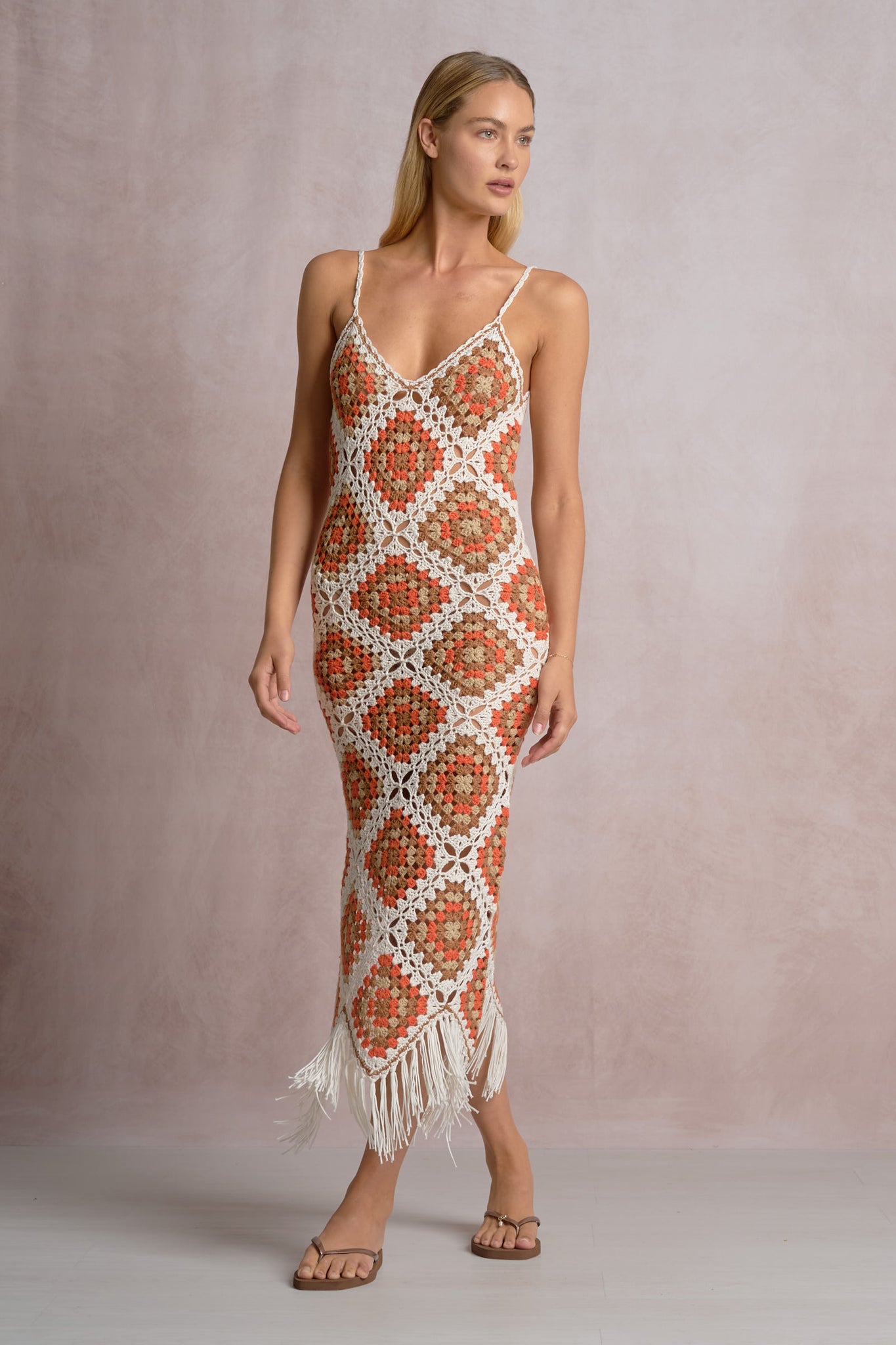 white christmas dresses Crochet Flower Halter Neck Knit Dress Charming Charlie white christmas dresses Crochet Flower Halter Neck Knit Dress Charming Charlie