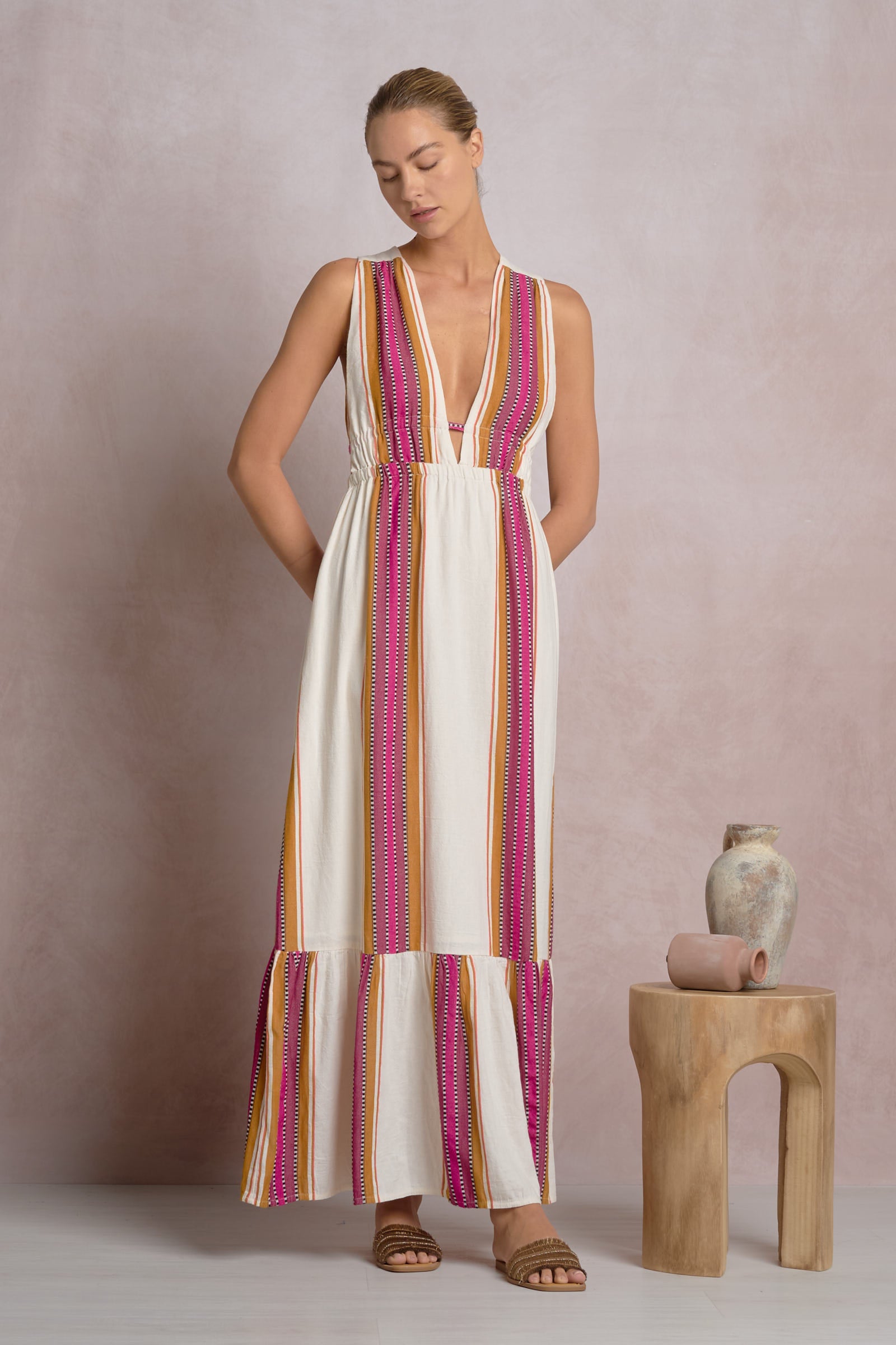 elan halter maxi dress Cieran Maxi