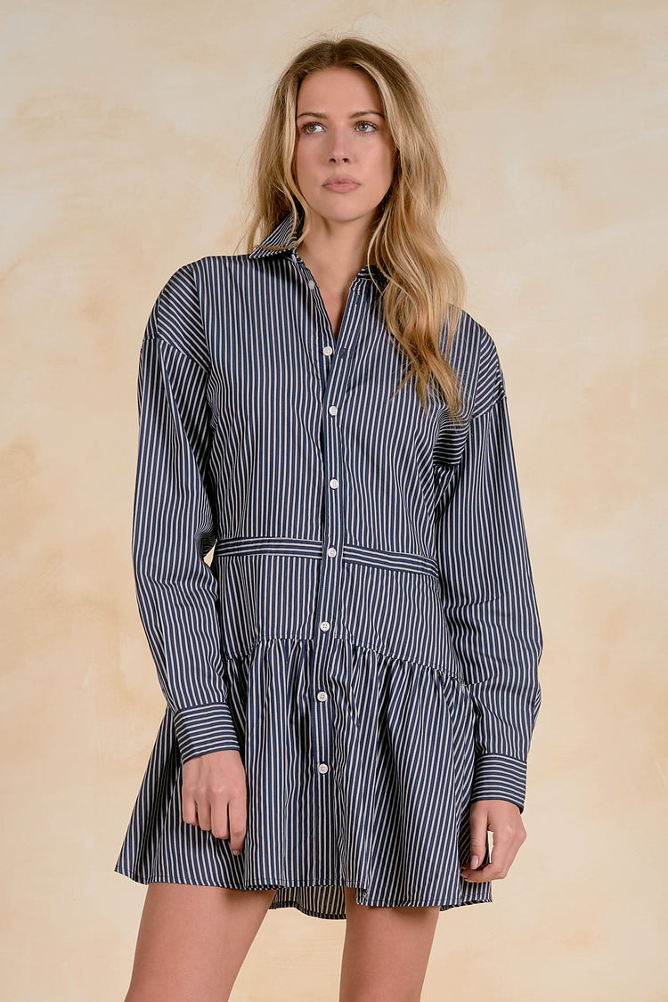 Women's Cristin Tiered Shirt Dress