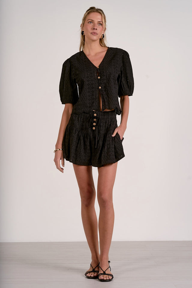 Ellie Short Black - Shop Elan