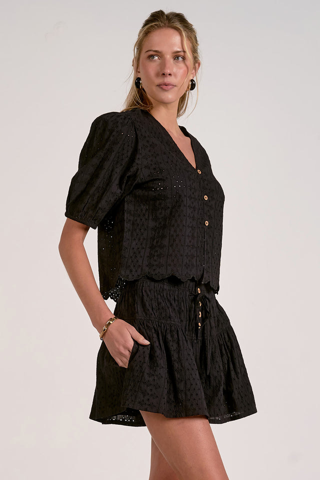Ellie Short Black - Shop Elan