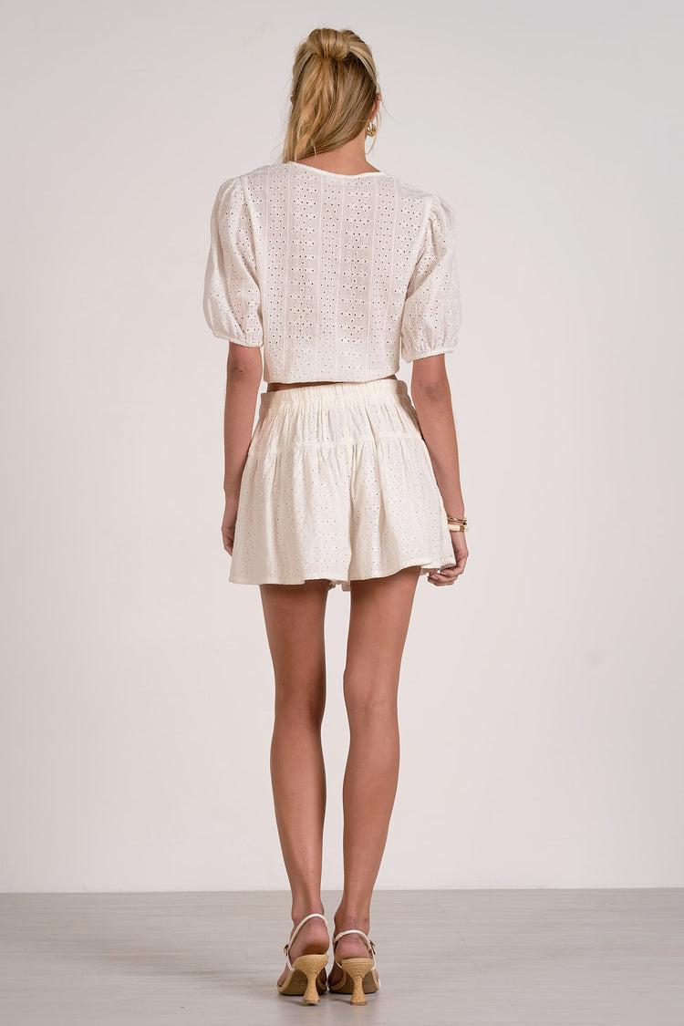 Ellie Short White - Shop Elan