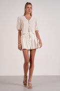 Ellie Short White