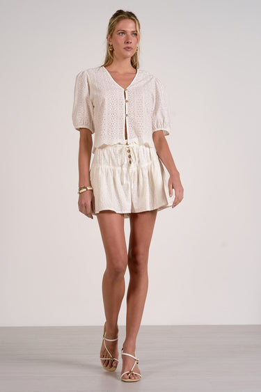 Ellie Short White