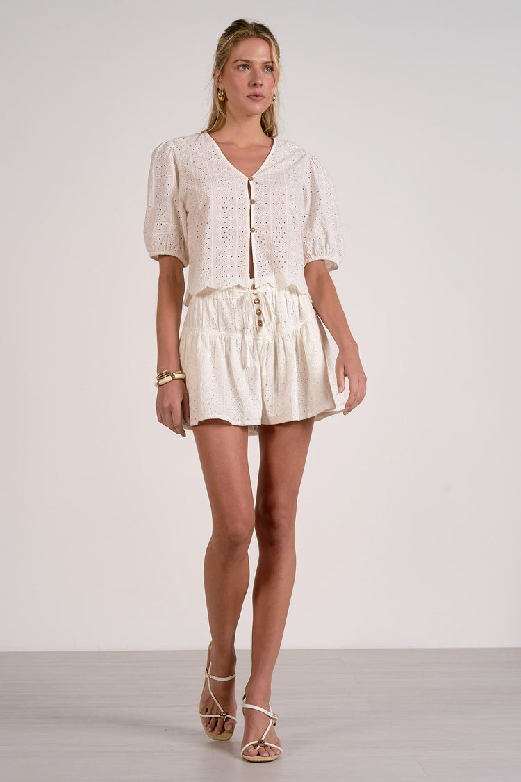 Ellie Short White - Shop Elan