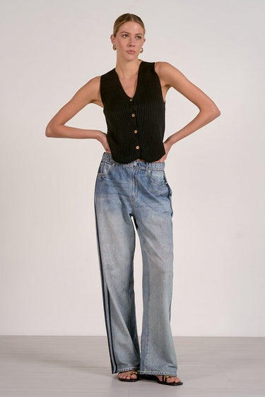 Jojo Track Sweatpant Jean - Shop Elan