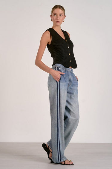 Jojo Track Sweatpant Jean - Shop Elan