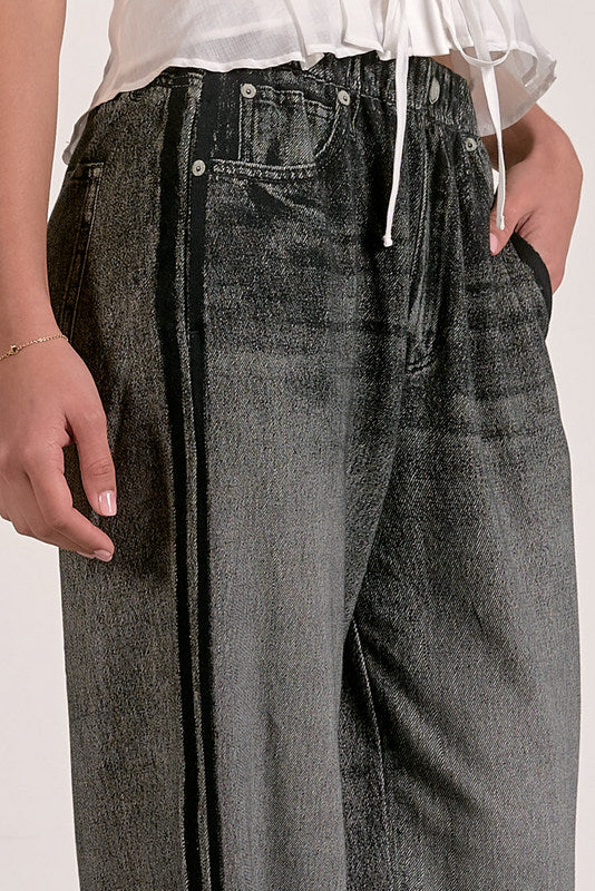 Jojo Track Sweatpant Jean - Shop Elan