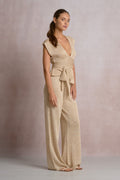 Kaui Pant Beige - Shop Elan