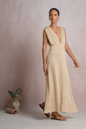 Kaia Dress Beige