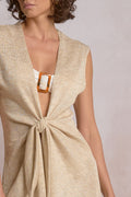 Koko Wrap Cover-Up Beige - Shop Elan