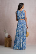 Zebra Top Blue Zebra