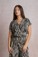 Zaza Top Black Zebra