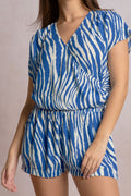 Zaza Top Blue Zebra