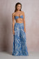 Zebra Pant Blue Zebra
