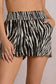 Zebra Short Black Zebra