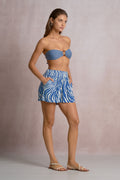 Zebra Short Blue Zebra