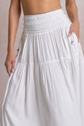 Rory Skirt White - Shop Elan