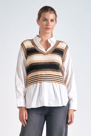 Kaia Sweater Vest Top