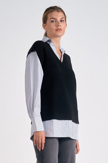 Essex Sweater Vest Top - Shop Elan