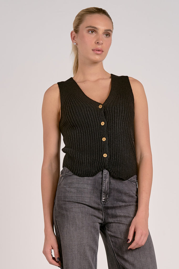 Bella Sweater Vest - Shop Elan