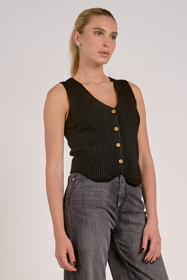 Bella Sweater Vest - Shop Elan