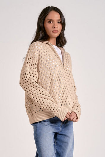 Arabella Half Zip - Shop Elan