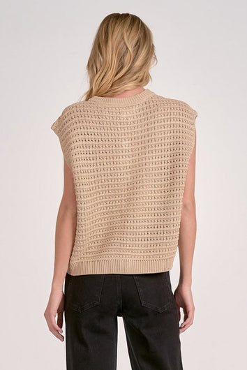 Ayla Sweater Vest - Shop Elan