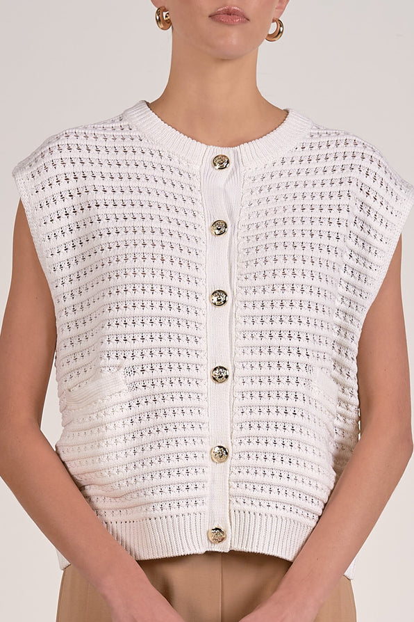 Ayla Sweater Vest - Shop Elan