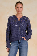 Ava Hoodie Cardigan - Shop Elan