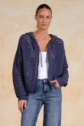 Ava Hoodie Cardigan - Shop Elan