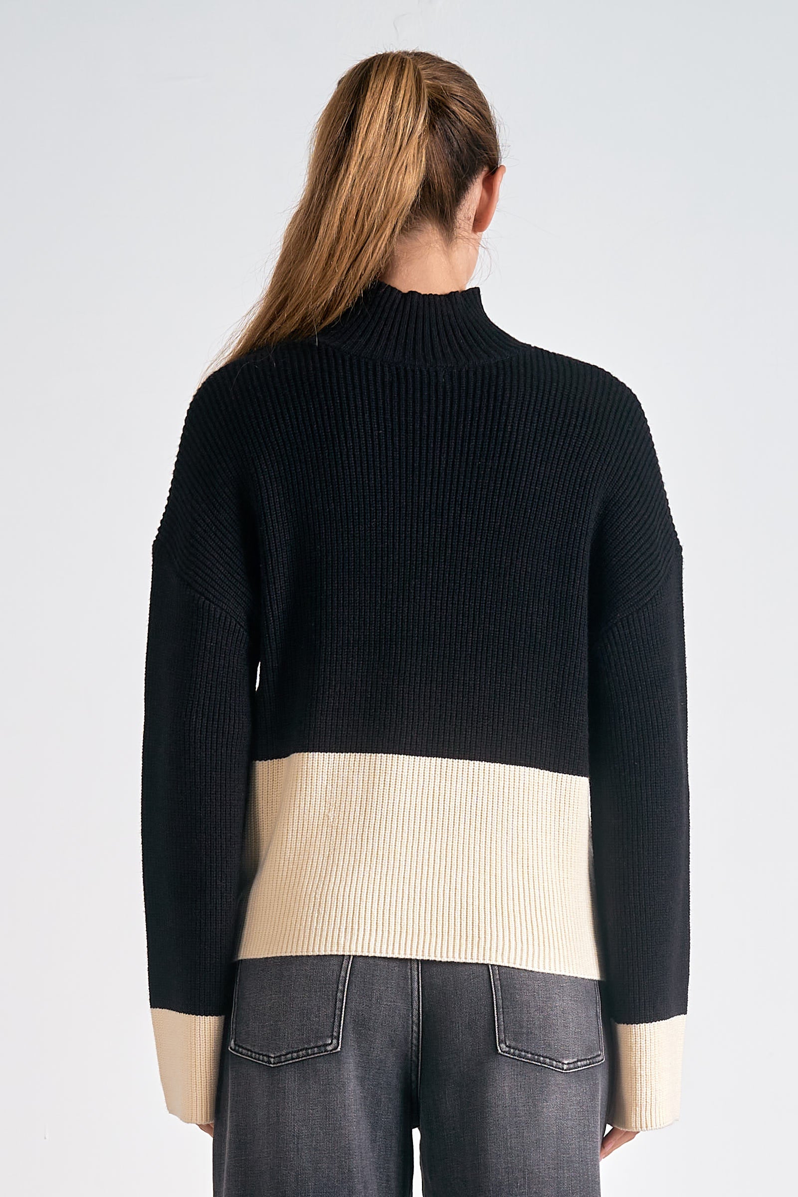 Jolene Colorblock Sweater – Shop Elan