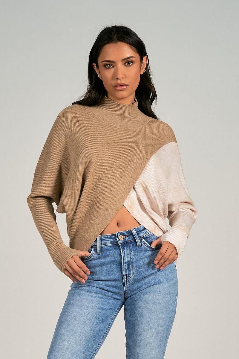 Boone Crossover Sweater - Shop Elan