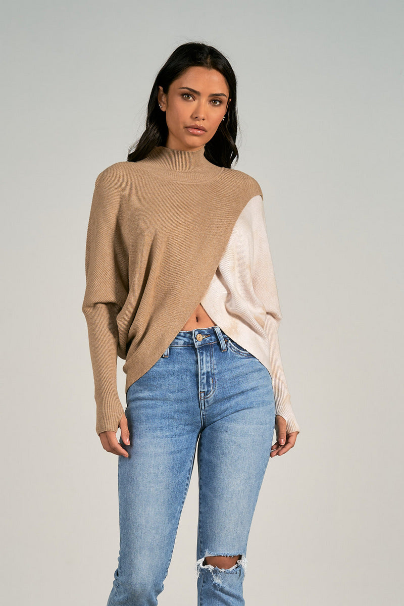 Boone Crossover Sweater - Shop Elan