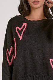 Jules Hearts Sweater