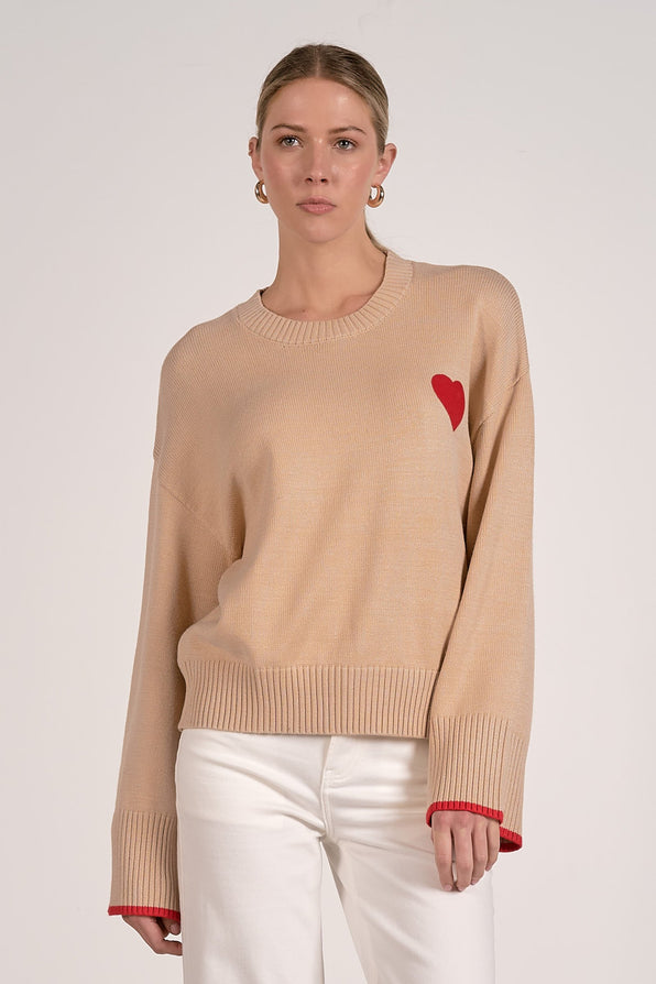 Heart Sweater - Shop Elan