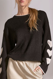 Hearts Sweater