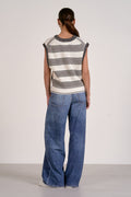 Slate Sleeveless Sweater - Shop Elan