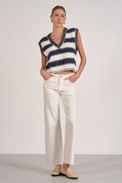 Slate Sleeveless Sweater